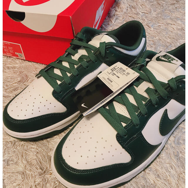 スニーカーNIKE DUNK low Varsity Green