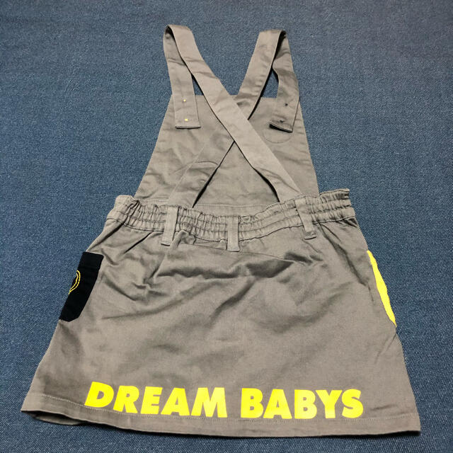 DREAMBABYS(ドリームベイビーズ)の女の子 サロペット ジャンパースカート 120 キッズ/ベビー/マタニティのキッズ服女の子用(90cm~)(ワンピース)の商品写真