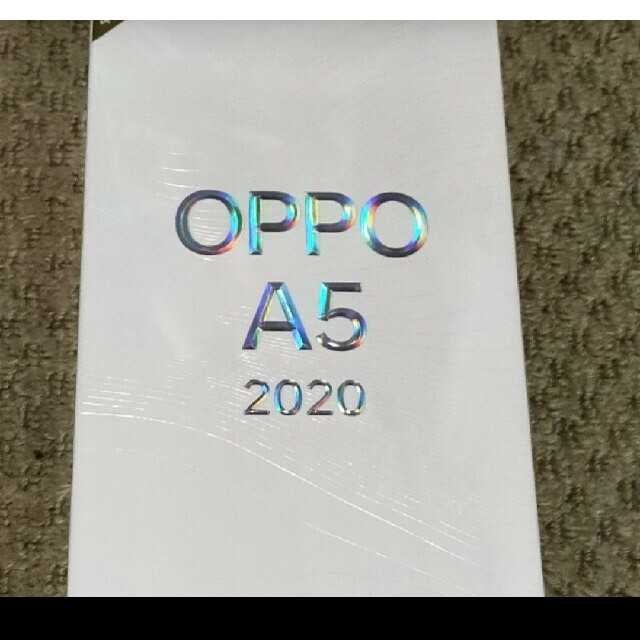 SIMフリースマホ OPPO A5 2020 グリーン 新品