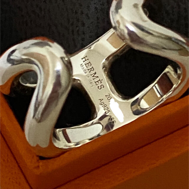 HERMES エルメス オスモズ PM リング サイズ55号 レディースのアクセサリー(リング(指輪))の商品写真