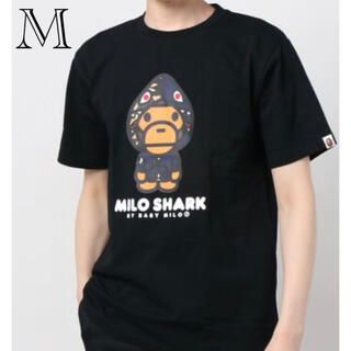 アベイシングエイプ(A BATHING APE)のBAPE MILO SHARK TEE M(Tシャツ/カットソー(半袖/袖なし))
