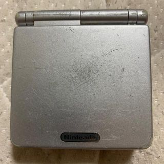 ニンテンドウ(任天堂)のゲームボーイアドバンスSP  ケーブルとソフト付き(携帯用ゲーム機本体)