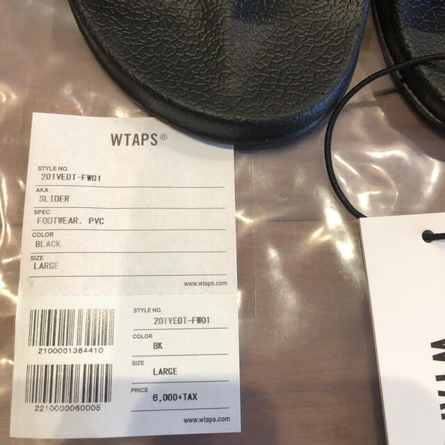 NN99様専用 WTAPS SLIDER/FOOTWEAR. PVC Lサンダル | thebasehealth.com.au