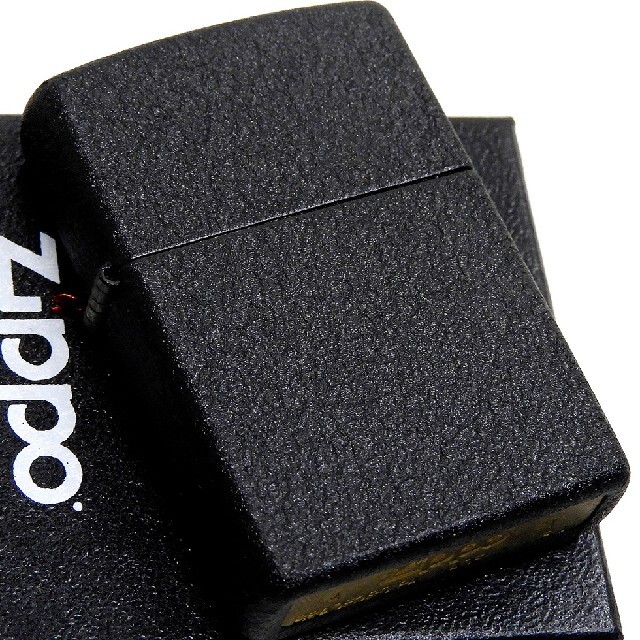 ZIPPO(ジッポー)の(送料込み)ZIPPO◇ブラッククラックル◇新品◇ジッポ メンズのファッション小物(タバコグッズ)の商品写真