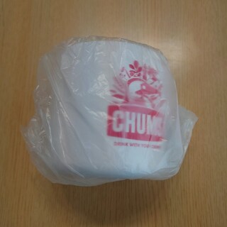 チャムス(CHUMS)の十六茶×CHUMSオリジナルサーモスステンレスマグ(レッド) 未使用新品(ノベルティグッズ)