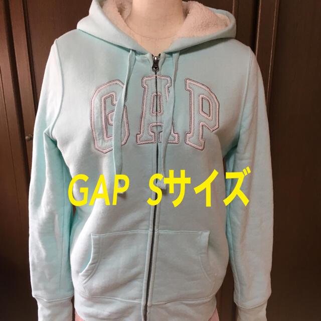 GAP S  ボアパーカー　　ブルー