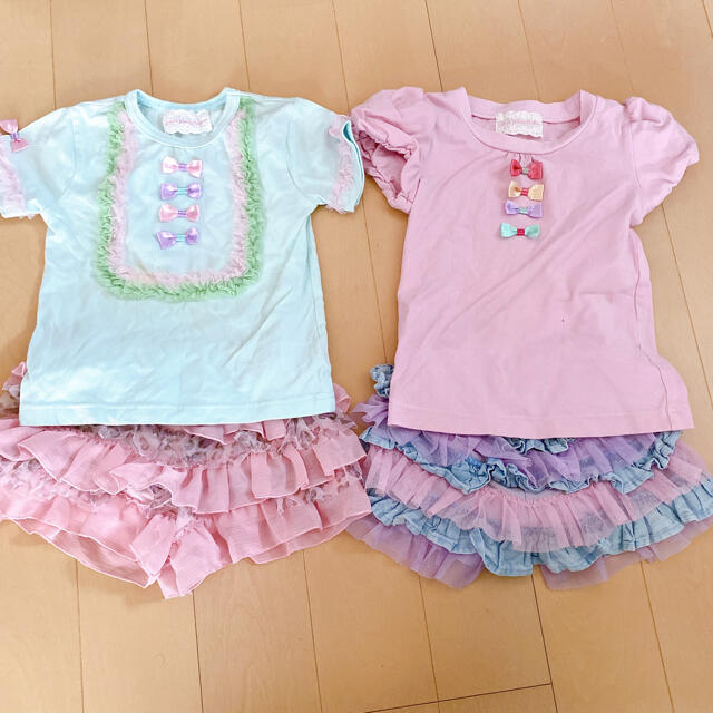 fafa(フェフェ)のパンパンチュチュセット キッズ/ベビー/マタニティのキッズ服女の子用(90cm~)(Tシャツ/カットソー)の商品写真