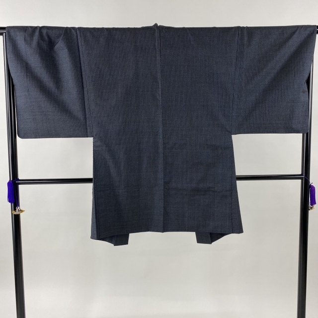 男着物 美品 優品 身丈145.5cm 裄丈67cm 正絹 【中古】 メンズの水着/浴衣(着物)の商品写真