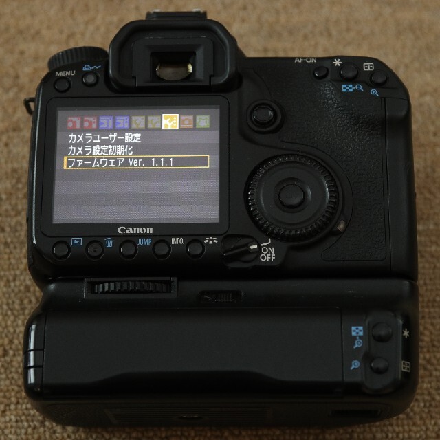 Canon EOS40D  バッテリーグリップ BG-EN2 バッテリー 2個付 6