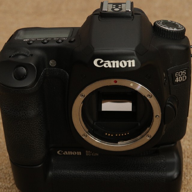 Canon EOS40D  バッテリーグリップ BG-EN2 バッテリー 2個付 8