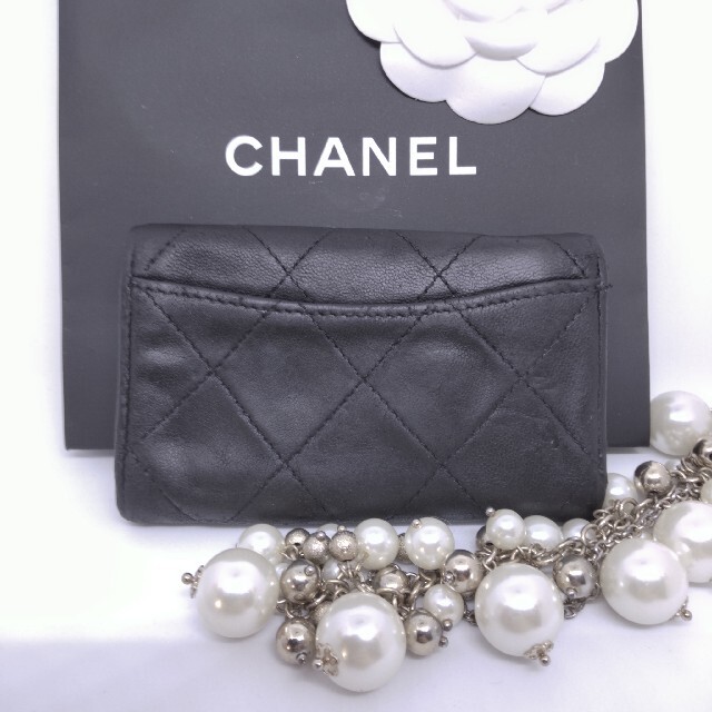 CHANEL(シャネル)のtachitachito様専用　シャネル　マトラッセキーケース レディースのファッション小物(キーケース)の商品写真