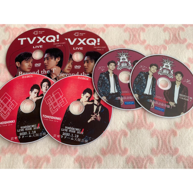 東方神起(トウホウシンキ)の韓流ショップ購入　東方神起DVD 6枚 エンタメ/ホビーのCD(K-POP/アジア)の商品写真