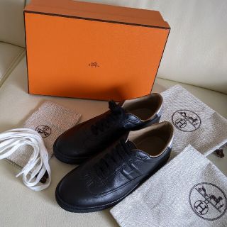 エルメス(Hermes)のエルメスブラックスニーカー(スニーカー)