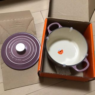 ルクルーゼ(LE CREUSET)のル・クルーゼ　鍋　16cm ピンク(鍋/フライパン)