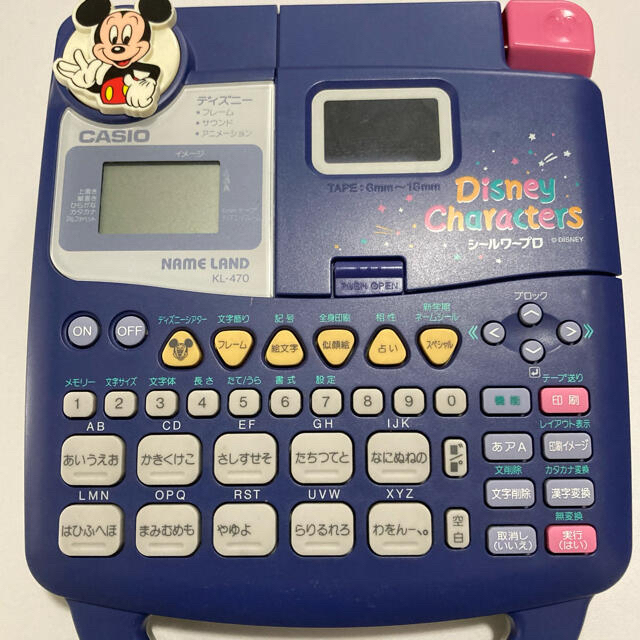 Casio カシオ ネームランド ディズニーの通販 By パンダ S Shop カシオならラクマ