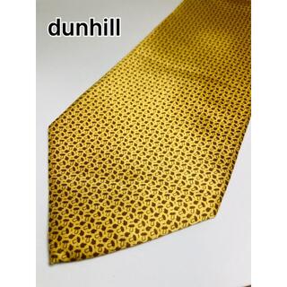 ダンヒル(Dunhill)のdunhill/イタリア製/SILK/絹 100%/ネクタイ/ゴールド系(ネクタイ)