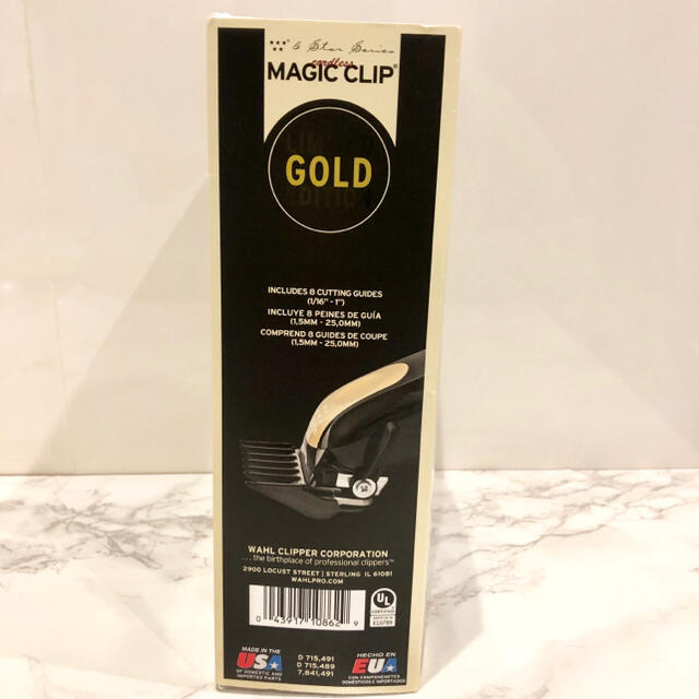 【新品】限定モデル WAHL バリカン マジッククリップ GOLD ゴールド美品 3