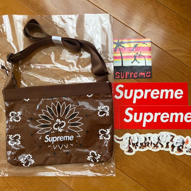 Supreme Bandana Trap Side Bag 新品