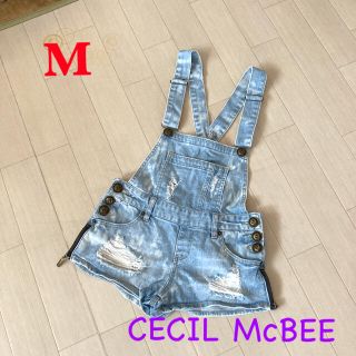 セシルマクビー(CECIL McBEE)のCECIL McBEE サロペット デニム オーバオール(パンツ/スパッツ)