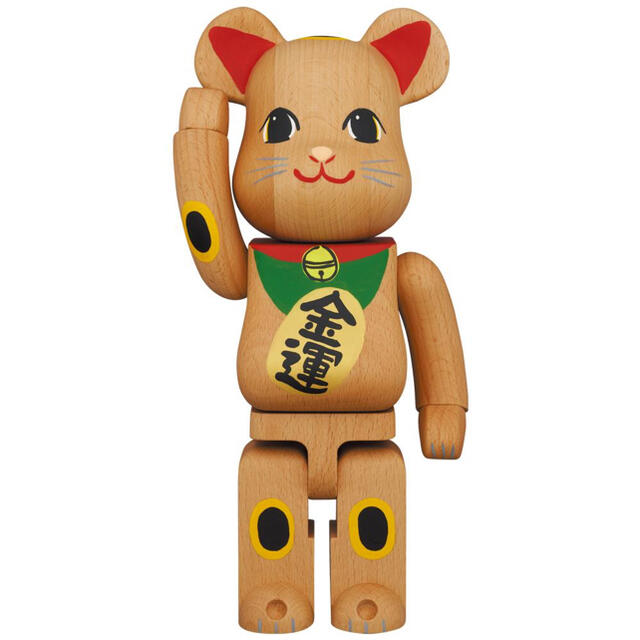 MEDICOM TOY(メディコムトイ)のBE@RBRICK カリモク招き猫 弍 400％ ベアブリック  エンタメ/ホビーのフィギュア(その他)の商品写真