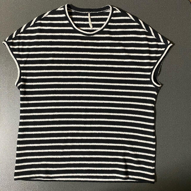 m's braque  ボーダーノースリーブ メンズのトップス(Tシャツ/カットソー(半袖/袖なし))の商品写真