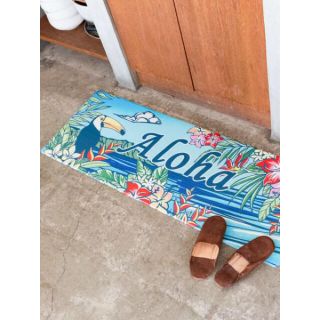 みゆまん様専用　ラムラムPVCマット12   ALOHA    【Kahiko】(キッチンマット)