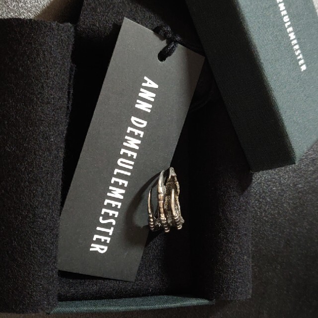 メンズANN DEMEULEMEESTER CLAW SILVER RING