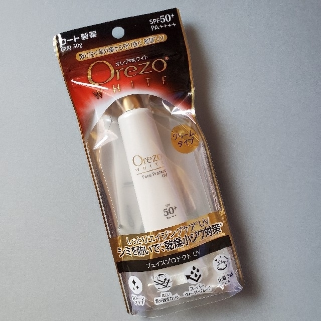Orezo(オレゾ)のオレゾ ホワイト フェイスプロテクト UV クリーム コスメ/美容のボディケア(日焼け止め/サンオイル)の商品写真