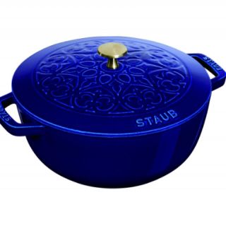 レア限定【新品未使用】staub フレンチオーブン 24cm Lily - 調理器具