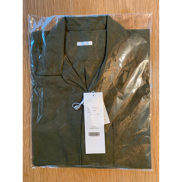 COMOLI(コモリ)の【未開封 新品】COMOLIベタシャンオープンカラーシャツOlive Size1 メンズのトップス(シャツ)の商品写真