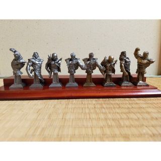 北斗の拳　北斗四兄弟の胸像フィギュア金と銀(フィギュア)