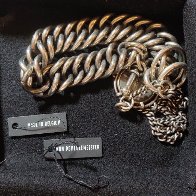 Ann Demeulemeester(アンドゥムルメステール)のAnn Demeulemeester silver bracelet メンズのアクセサリー(ブレスレット)の商品写真