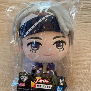 ボウダンショウネンダン(防弾少年団(BTS))の一番くじ タイニータン TinyTAN ぬいぐるみ V賞 テテ(アイドルグッズ)