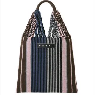 マルニ(Marni)の未使用  マルニカフェハンモックバッグ　ブルー(トートバッグ)