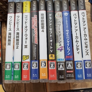 PS3 ソフトまとめ売り 10本