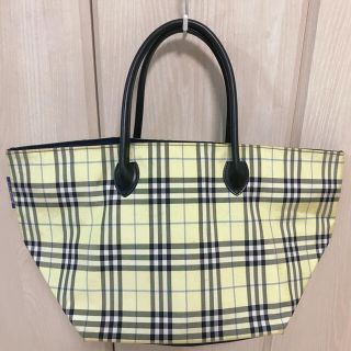 バーバリーブルーレーベル(BURBERRY BLUE LABEL)のBURBERRY ブルーレーベル チェック柄 トートバッグ(トートバッグ)