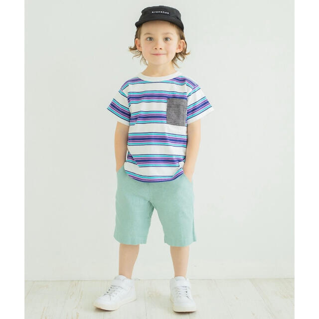 Branshes(ブランシェス)のbranshes★ ハーフパンツ ２枚セット キッズ/ベビー/マタニティのキッズ服男の子用(90cm~)(パンツ/スパッツ)の商品写真