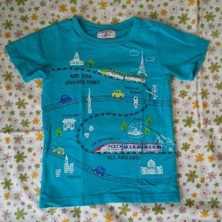 マザウェイズ(motherways)のマザウェイズ 半袖 Tシャツ 100 新幹線 電車 男の子 プラレール(Tシャツ/カットソー)