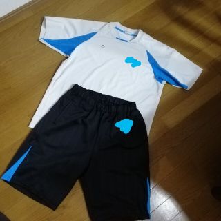 高校生　半袖　半ズボン　体操服上下セット(衣装一式)