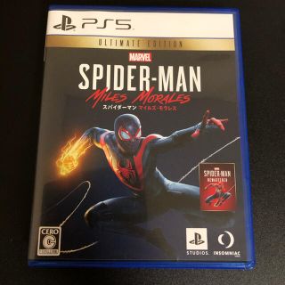 Marvel’s Spider-Manマイルズモラレス　リマスターコード未使用(家庭用ゲームソフト)