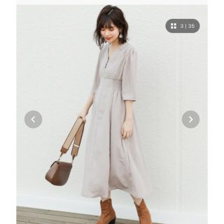 ナチュラルクチュール(natural couture)のmk様専用　natural couture レトロ　ワンピース(ひざ丈ワンピース)