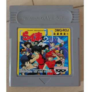 ゲームボーイソフト らんま1/2 格劇問答(携帯用ゲームソフト)