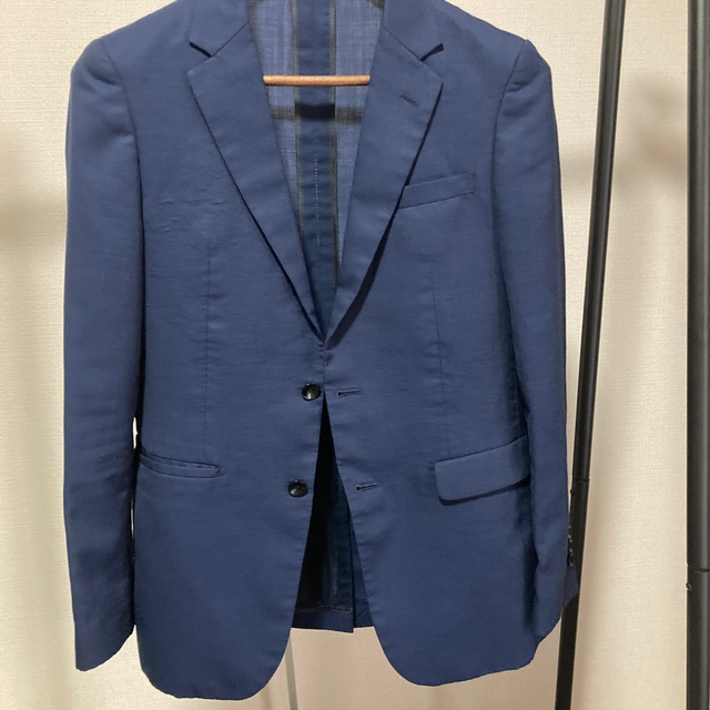 スーツセレクト　紺色　オールシーズンスーツ　  A5サイズ メンズのスーツ(セットアップ)の商品写真
