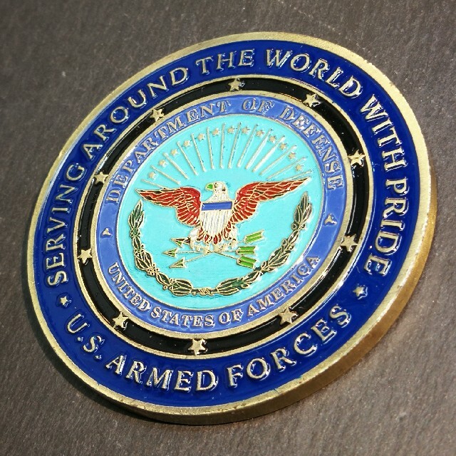 米軍(United States Armed Forces)記念メダル エンタメ/ホビーのミリタリー(戦闘服)の商品写真