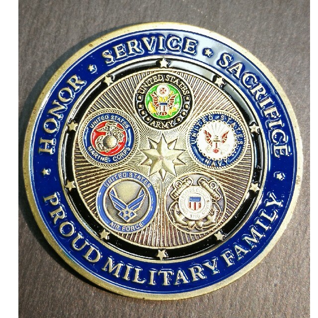 米軍(United States Armed Forces)記念メダル エンタメ/ホビーのミリタリー(戦闘服)の商品写真
