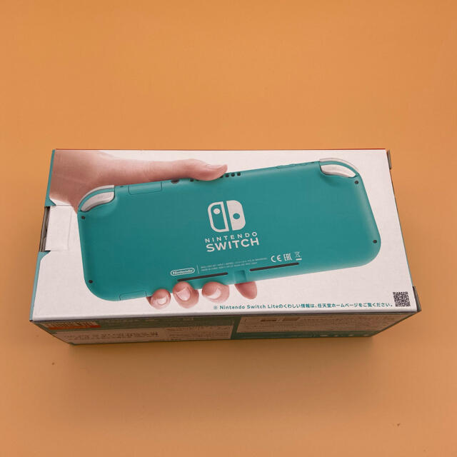 Nintendo Switch(ニンテンドースイッチ)のニンテンドースイッチ　ライト　本体　ターコイズ　新品未開封 エンタメ/ホビーのゲームソフト/ゲーム機本体(携帯用ゲーム機本体)の商品写真
