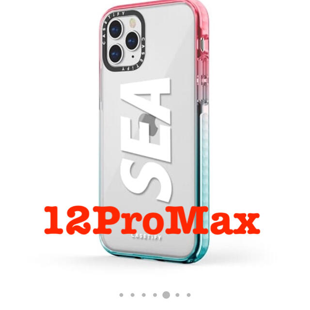 CASETIFY WIND AND SEA iPhone 12ProMaxケース