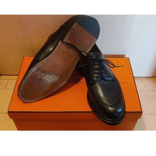 JOHN LOBB - 【超美品】希少な旧ロゴ John Lobb Chambord 6の JOHN LOBB - 【超美品】希少な旧ロゴ John Lobb Chambord 6の