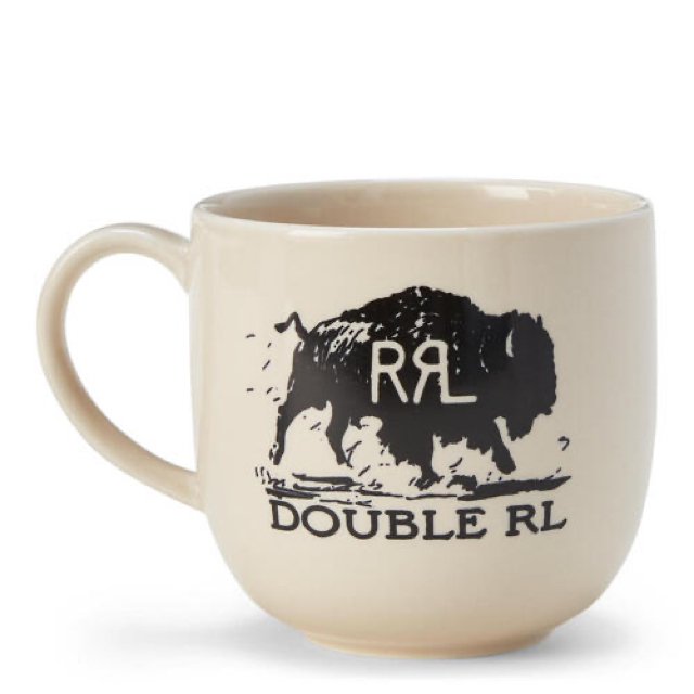 RRL double rl コーヒーマグ バイソン 新品 ダブルアールエルインテリア/住まい/日用品