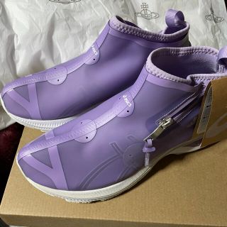 ヴィヴィアンウエストウッド(Vivienne Westwood)のasics Vivienne Westwood ライラック　スニーカー(スニーカー)